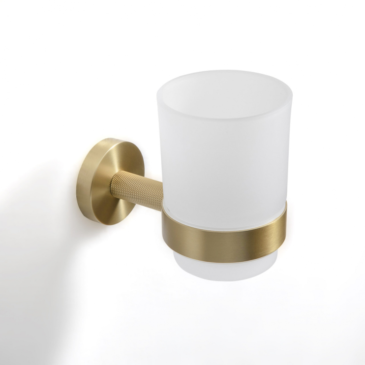 Origins Living Turner Tumbler Holder - Brushed Brass TRN-111001-BB Bathroom Accessory