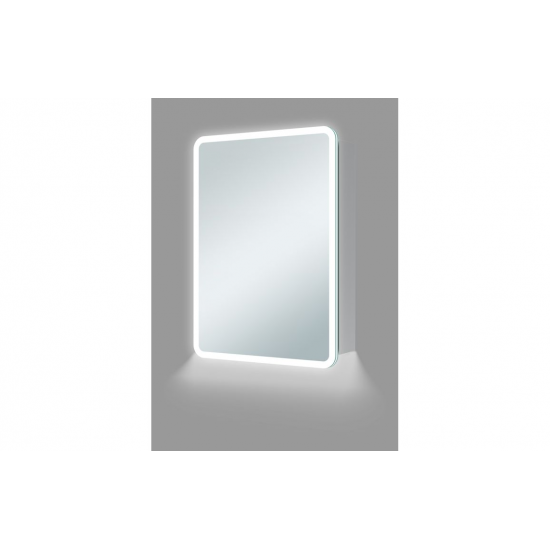Akari 500mm 1 Door LED Mirrored Cabinet from Ebzone Akari 500mm 1 Door LED Mirrored Cabinet from Ebzone