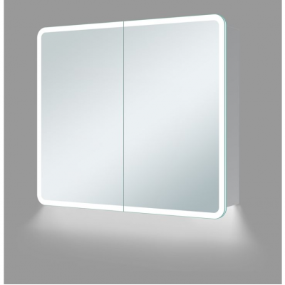 Akari 600mm 2 Door LED Mirrored Cabinet Akari 600mm 2 Door LED Mirrored Cabinet