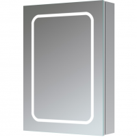 Rika 500mm 1 Door Front-Lit LED Mirror Cabinet