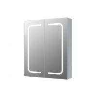 Rika 600mm 2 Door Front-Lit LED Mirror Cabinet Rika 600mm 2 Door Front-Lit LED Mirror Cabinet