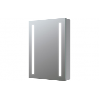 Sakura 500mm 1 Door Front-Lit LED Mirror Cabinet from Ebzone Sakura 500mm 1 Door Front-Lit LED Mirror Cabinet from Ebzone
