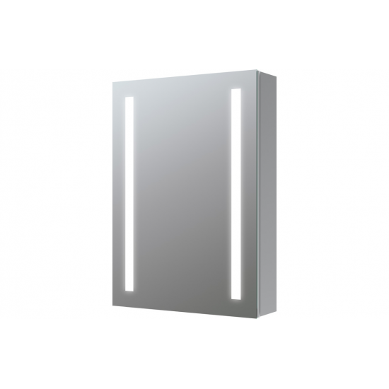Sakura 500mm 1 Door Front-Lit LED Mirror Cabinet from Ebzone Sakura 500mm 1 Door Front-Lit LED Mirror Cabinet from Ebzone