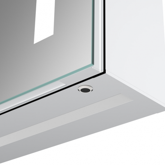 Sakura 500mm 1 Door Front-Lit LED Mirror Cabinet