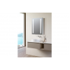 Sakura 500mm 1 Door Front-Lit LED Mirror Cabinet