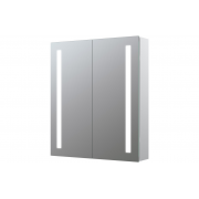 Sakura 600mm 2 Door Front-Lit LED Mirror Cabinet