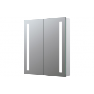 Sakura 600mm 2 Door Front-Lit LED Mirror Cabinet from Ebzone Sakura 600mm 2 Door Front-Lit LED Mirror Cabinet from Ebzone