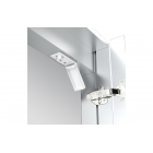 Suki 600mm 2 Door Front-Lit LED Mirror Cabinet from Ebzone Suki 600mm 2 Door Front-Lit LED Mirror Cabinet from Ebzone