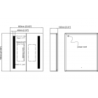 Sakura 600mm 2 Door Front-Lit LED Mirror Cabinet from Ebzone Sakura 600mm 2 Door Front-Lit LED Mirror Cabinet from Ebzone