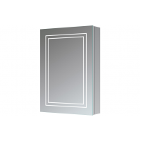 Suki 500mm 1 Door Front-Lit LED Mirror Cabinet Suki 500mm 1 Door Front-Lit LED Mirror Cabinet
