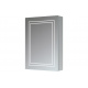 Suki 500mm 1 Door Front-Lit LED Mirror Cabinet from Ebzone Suki 500mm 1 Door Front-Lit LED Mirror Cabinet from Ebzone