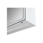Suki 600mm 2 Door Front-Lit LED Mirror Cabinet from Ebzone Suki 600mm 2 Door Front-Lit LED Mirror Cabinet from Ebzone