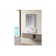 Suki 500mm 1 Door Front-Lit LED Mirror Cabinet from Ebzone Suki 500mm 1 Door Front-Lit LED Mirror Cabinet from Ebzone