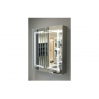 Suki 600mm 2 Door Front-Lit LED Mirror Cabinet from Ebzone Suki 600mm 2 Door Front-Lit LED Mirror Cabinet from Ebzone