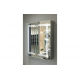 Suki 600mm 2 Door Front-Lit LED Mirror Cabinet from Ebzone Suki 600mm 2 Door Front-Lit LED Mirror Cabinet from Ebzone