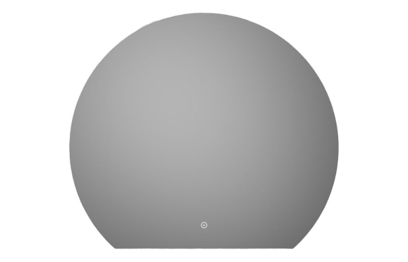 Otsu 600x500mm Round Back-Lit LED Mirror