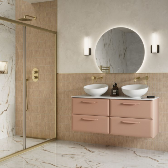 Otsu 600x500mm Round Backlit Light