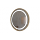 BTL Bathroom Mirrors DIMR0082 Halo 600mm Round Front-Lit LED Mirror - Brushed Brass BTL Bathroom Mirrors DIMR0082 Halo 600mm Round Front-Lit LED Mirror - Brushed Brass