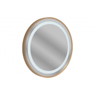 BTL Bathroom Mirrors DIMR0032 Halo 600mm Round Front-Lit LED Mirror - Brushed Bronze BTL Bathroom Mirrors DIMR0032 Halo 600mm Round Front-Lit LED Mirror - Brushed Bronze