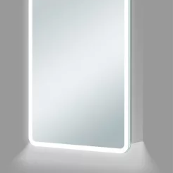 Akari 500mm 1 Door LED Mirrored Cabinet