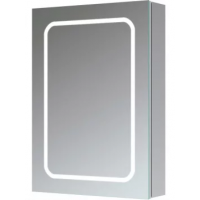 Rika 500mm 1 Door Front-Lit LED Mirror Cabinet Rika 500mm 1 Door Front-Lit LED Mirror Cabinet