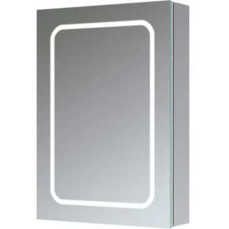 Rika 500mm 1 Door Front-Lit LED Mirror Cabinet from Ebzone Rika 500mm 1 Door Front-Lit LED Mirror Cabinet from Ebzone