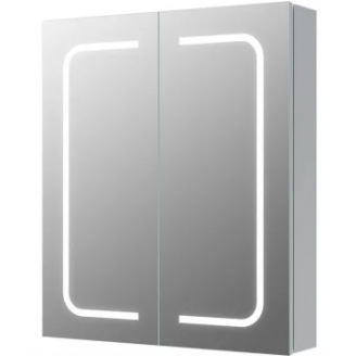 Rika 600mm 2 Door Front-Lit LED Mirror Cabinet from Ebzone Rika 600mm 2 Door Front-Lit LED Mirror Cabinet from Ebzone