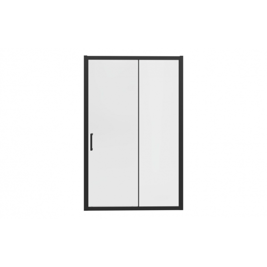 Classix 1100mm Sliding Door - Matt Black