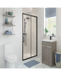 Sliding Shower Doors Black Frame
