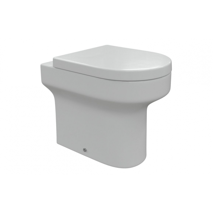 Venosa 1000mm Furniture & BTW WC Pack - White Gloss (RH)