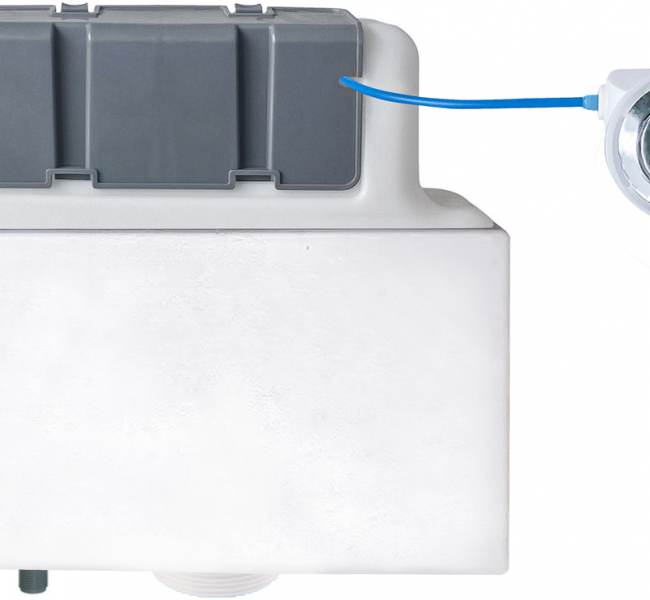 Venosa 1000mm Furniture & BTW WC Pack - White Gloss (RH)