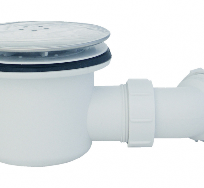 Classix 800mm 2 Door Easy-Fit Quadrant & 45mm Tray Pack - Chrome