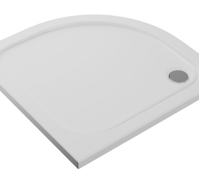 Classix 800mm 2 Door Easy-Fit Quadrant & 45mm Tray Pack - Chrome