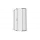 Classix 800mm 2 Door Quadrant - Chrome