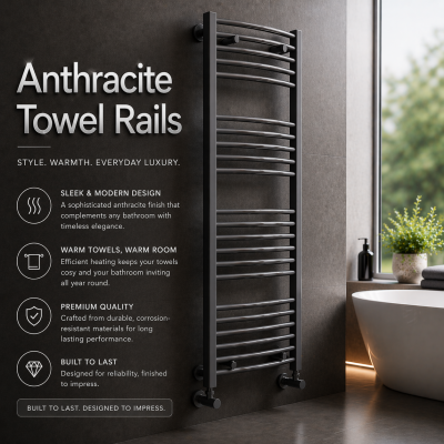 Anthracite Towel Rails