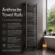 Anthracite Towel Rails - Ebzone
