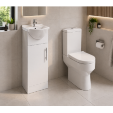 Vista 450mm Vanity & C/C Toilet Pack
