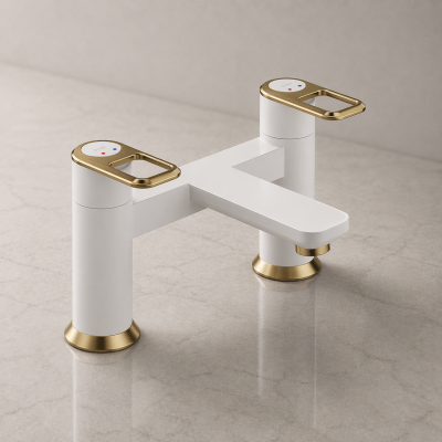 Bathroom Mixed Coloured Taps