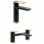 Abode Levarto Tap Set 2 - Matt Black & Brass