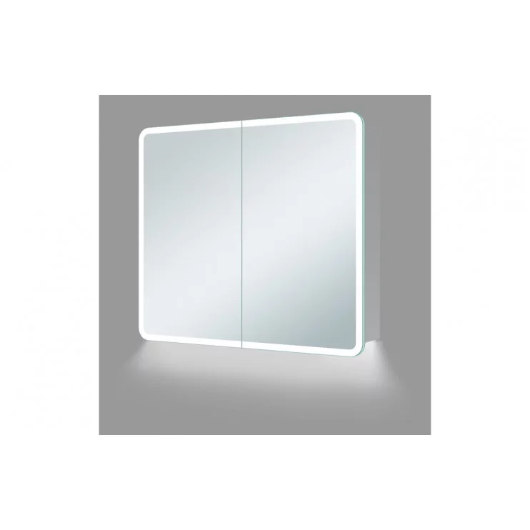 Akari 600mm 2 Door LED Mirrored Cabinet