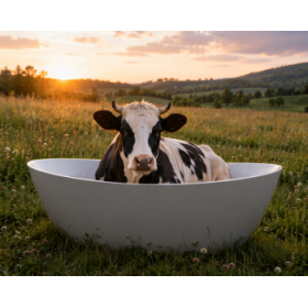 Belmont Freestanding 1700x780x690mm Bath - Grey