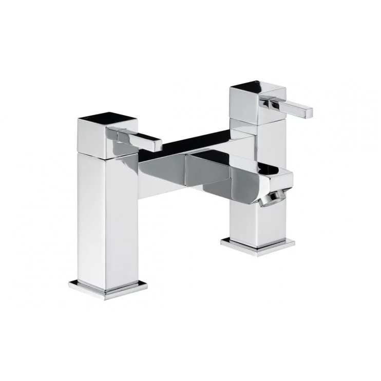 Zeal Range of Bathroom Taps & Mixers AB1285 Abode Zeal Deck Mounted Bath Filler - Chrome