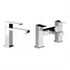 Abode Fervour Chrome Bathroom Tap Pack (Basin Mixer & Bath Filler) - Chrome Bathroom Taps