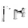 Abode Fervour Pack Offer 3 (Tall Basin Mixer & Bath Filler) - Chrome Abode Fervour Bathroom Chrome Tap Pack (Tall Basin Mixer & Bath Filler) - Chrome