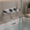 Abode Chao Wall Mounted Bath Shower Mixer - Chrome Bathroom Taps