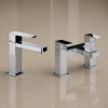 Abode Fervour Pack Offer 1 (Basin Mixer & Bath Filler) - Chrome Abode Fervour Chrome Bathroom Tap Pack (Basin Mixer & Bath Filler) - Chrome Bathroom Taps
