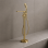 Abode Levarto Floor Standing Bath Shower Mixer - Brushed Brass