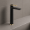 Abode Levarto Tall Basin Mixer - Matt Black & Brass