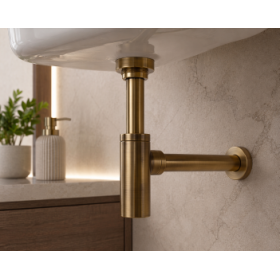 Abode Uno Basin Bottle Trap - Antique Brass Abode Uno Basin Bottle Trap - Antique Brass