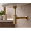 Abode Uno Basin Bottle Trap - Brushed Brass Abode Uno Basin Bottle Trap - Brushed Brass